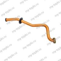Трубка подачи теплоносителя к теплообменнику для котла Mizudo M28 ОТ (trubttM28ОТ)