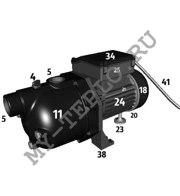 Запчасти Джамбо 60/35 Ч: схема