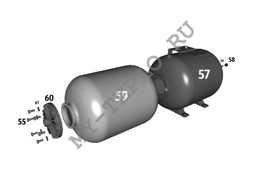 запчасти Джамбо 70/50 Н-50 Дом для насосной станции
