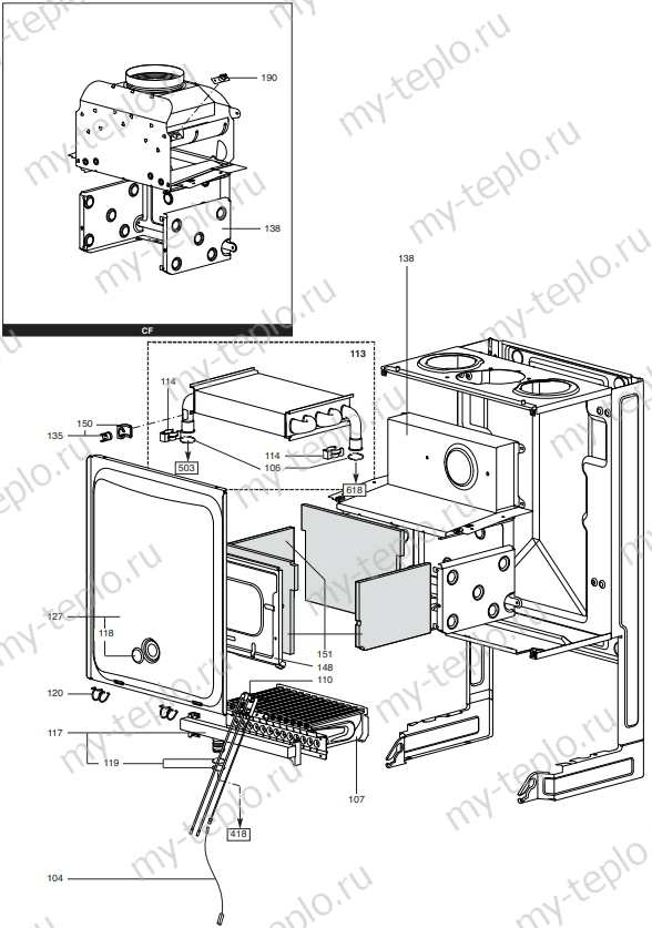 Запчасти Ariston GENUS 24 FF купить в Кургане