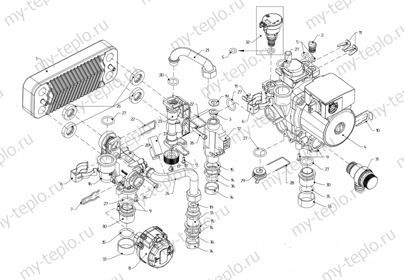 Запчасти Лемакс PRIME-V14 купить в Кургане