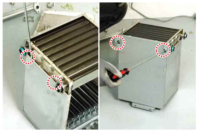 Навьен газовый котел двухконтурный теплообменник купить в Кургане