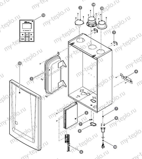 запчасти Navien Deluxe 24K