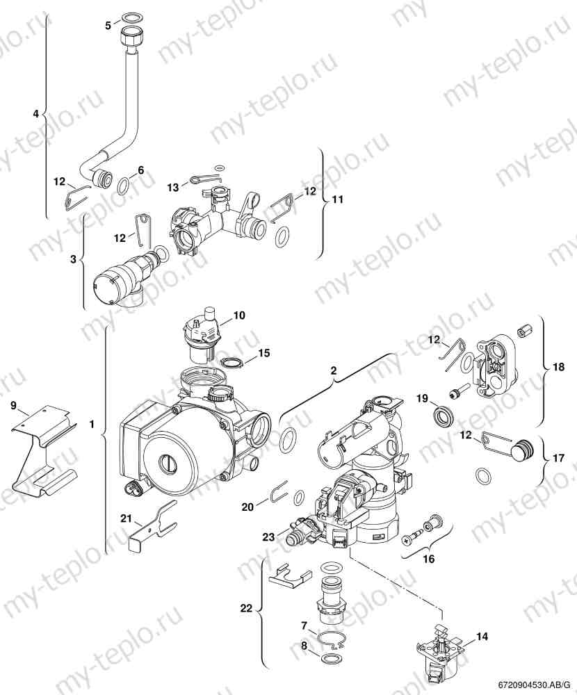Купить запчасти Buderus Logamax U052-28 в Кургане