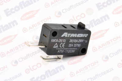 Ariston микропереключатель (2 контакта) (65180294)