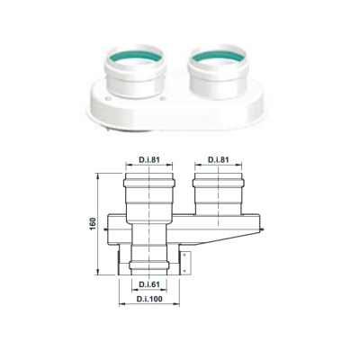 Адаптер для котла TERMICA GRATA любой мощности, комплект (ADAPTgrata)